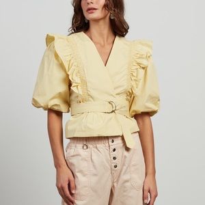 Magali Pascal Anna Top in Citrine NWT